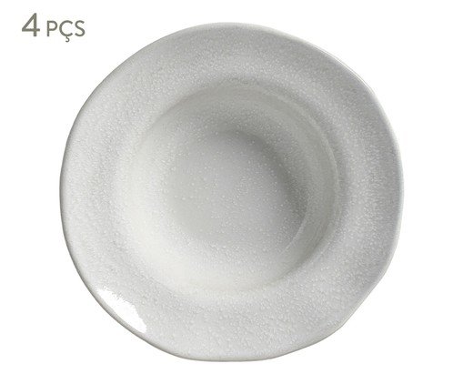 Jogo de Pratos para Sobremesa Orgânico Luz Cinza, grey | WestwingNow