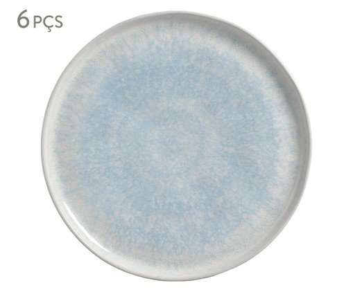 Jogo de Pratos Raso Bio Azura Azul, blue | WestwingNow