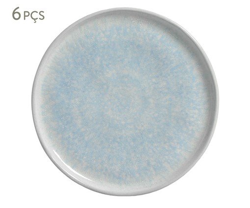 Jogo de Pratos para Sobremesa Bio Azura Azul, blue | WestwingNow