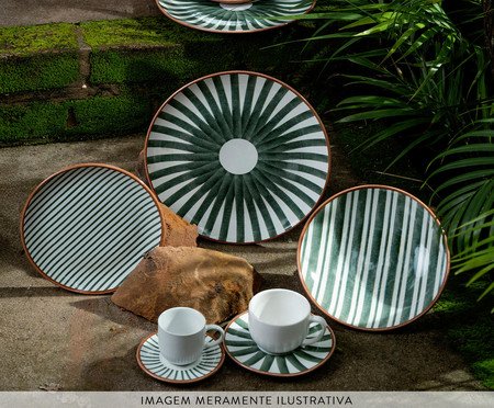 Jogo de Xícara para Café Coup Stoneware Equador Abstrato | Westwing