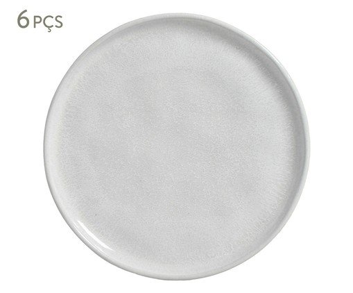 Jogo de Pratos para Sobremesa Bio Luz Cinza, grey | WestwingNow