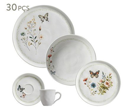 Aparelho de Jantar Bio Refufio Animal - 30Pçs | Westwing