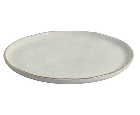 Jogo de Pratos para Sobremesa Luz Gold Cinza | Westwing