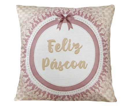 Capa de Almofada Páscoa Rosê | Westwing