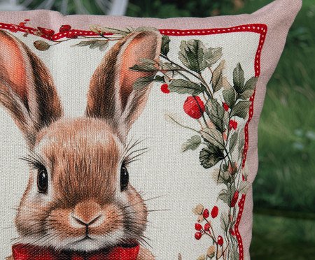 Capa de Almofada Páscoa Azevinho | Westwing