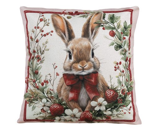 Capa de Almofada Páscoa Azevinho, multicolor | WestwingNow