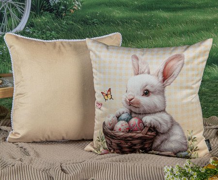 Capa de Almofada Páscoa Palha | Westwing