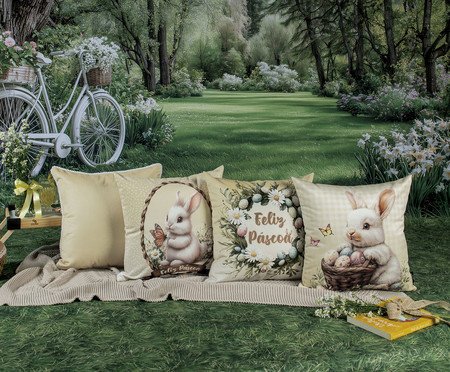 Capa de Almofada Páscoa Daisy | Westwing