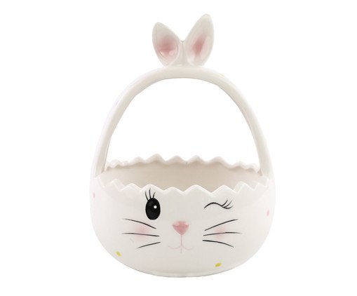 Cesta com Alça Coelho Branco Sweet, white | WestwingNow