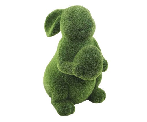 Coelho com Ovo Grama Verde Mesh, green | WestwingNow