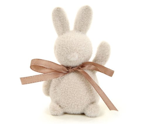 Jogo de Giftbox Coelho Flocado Nude, beige | WestwingNow