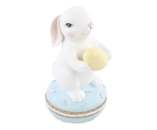 Coelho Macaron e Ovo Branco e Azul Patries, blue | WestwingNow