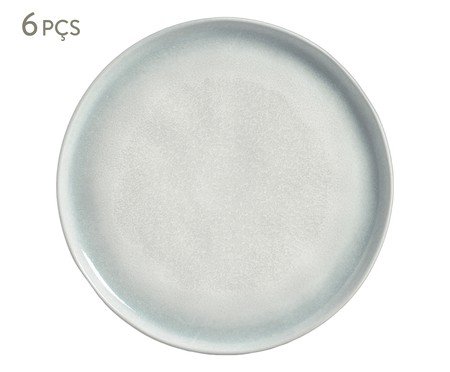 Jogo de Pratos Raso Bio Mar Azul | Westwing