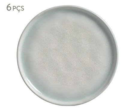 Jogo de Pratos para Sobremesa Bio Mar Azul | Westwing