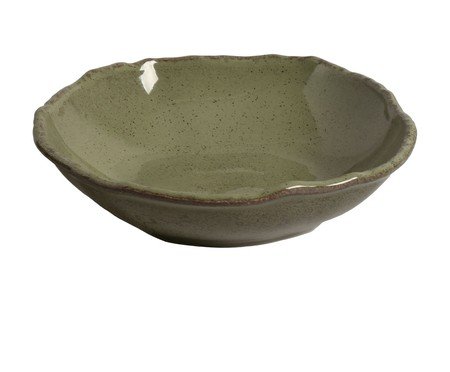 Jogo de Pratos Fundo Orgânico Eco Jade Verde | Westwing