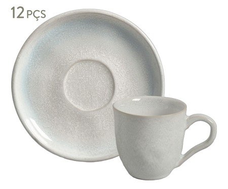 Jogo de Xícaras para Café Bio Mar Azul | Westwing