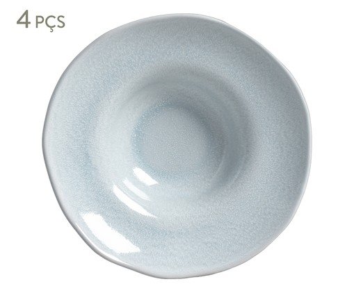 Jogo de Pratos para Massa Orgânico Ceu Azul, blue | WestwingNow