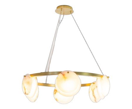 Pendente Mond Latao e Natural | Westwing