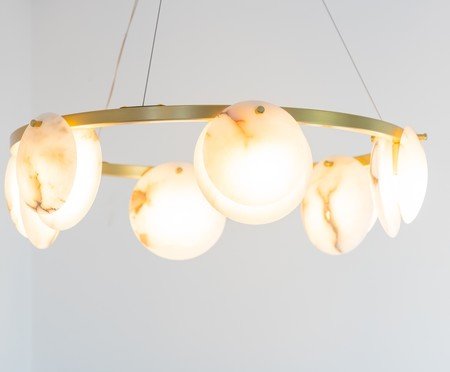 Pendente Mond Latao e Natural | Westwing