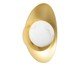 Arandela Ostic Dourado e Natural, gold | WestwingNow