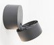 Arandela Fakos Grafite e Branco, black | WestwingNow