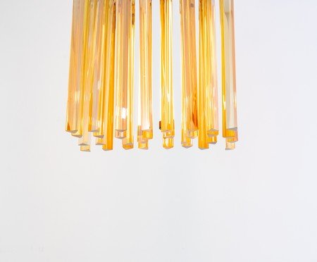 Pendente Toble Ambar e Preto | Westwing