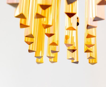 Pendente Toble Ambar e Preto | Westwing