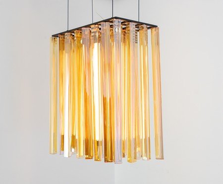 Pendente Toble Ambar e Preto | Westwing