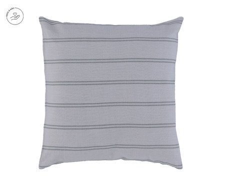 Capa de Almofada Asha Off-White e Verde | Westwing