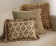 Capa de Almofada Kiara Off-White e Bordô, red | WestwingNow