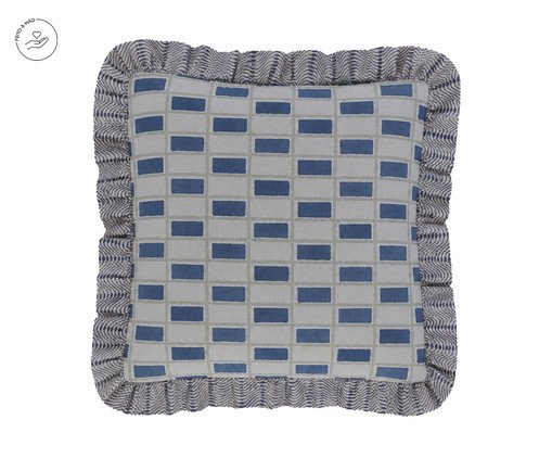Capa de Almofada Ashmeera Azul, blue | WestwingNow