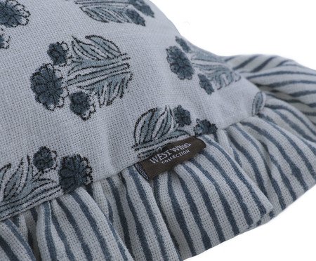 Capa de Almofada Jyoti Off0White e Verde | Westwing