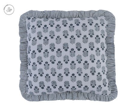 Capa de Almofada Jyoti Off0White e Verde | Westwing
