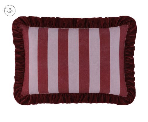 Capa de Almofada Nila Vermelha e Rosa, red | WestwingNow