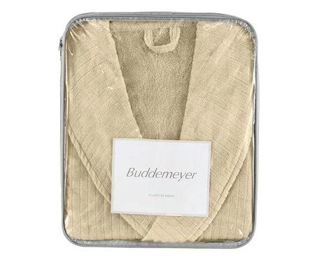 Roupão Stripes Mod Bege | Westwing