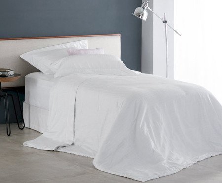 Jogo de Lençol Gran Percalle Classic Branco | Westwing