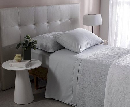 Jogo de Lençol Gran Percalle Classic Verde | Westwing