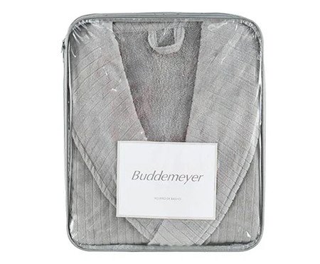 Roupão Stripes Mod Cinza | Westwing