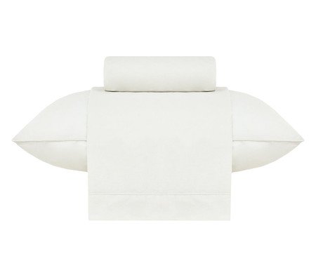 Jogo de Lençol Gran Percalle Classic Bege | Westwing