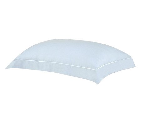 Fronha Gran Percalle Classic com Abas Azul | Westwing