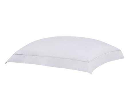 Fronha Gran Percalle Classic com Abas Cinza | Westwing