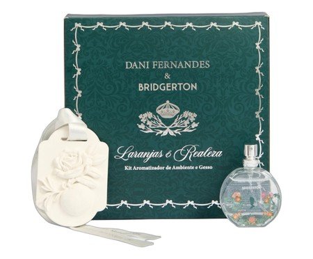 Jogo de Aromatizador e Gesso Laranjas e Realeza | Westwing