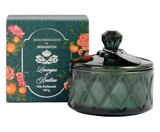 Vela Perfumada Laranjas e Realeza, green | WestwingNow