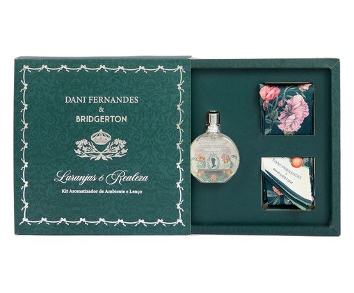 Jogo de Aromatizador e Lenço Laranjas e Realeza, multicolor | WestwingNow