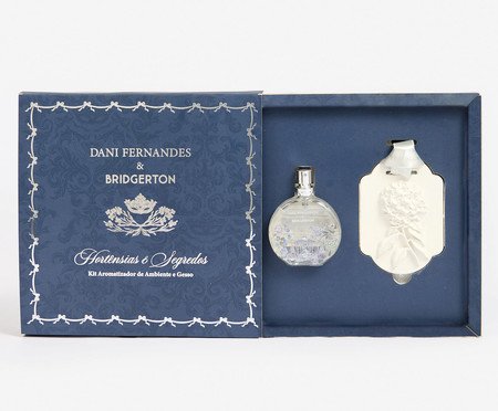 Jogo de Aromatizador e Gesso Hortênsias e Segredos | Westwing