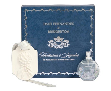 Jogo de Aromatizador e Gesso Hortênsias e Segredos | Westwing