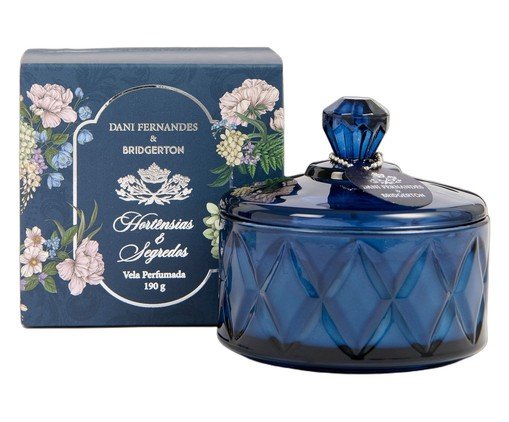 Vela Perfumada Hortênsias e Segredos, blue | WestwingNow