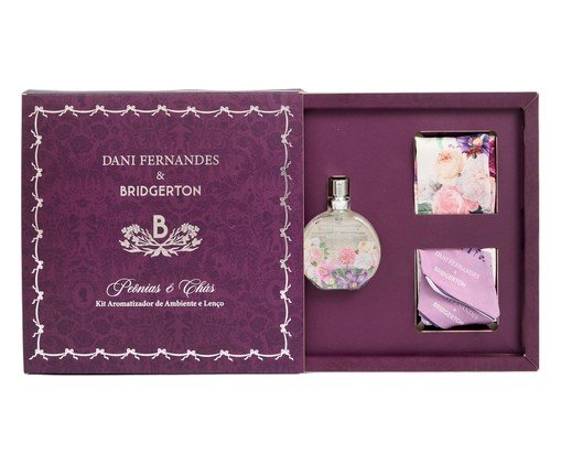 Jogo de Aromatizador e Lenço Peônias e Chás, multicolor | WestwingNow