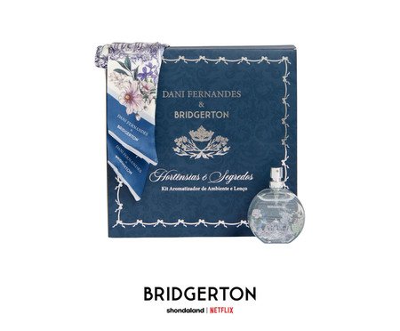 Jogo de Aromatizador e Lenço Hortênsias e Segredos | Westwing