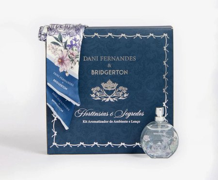 Jogo de Aromatizador e Lenço Hortênsias e Segredos | Westwing